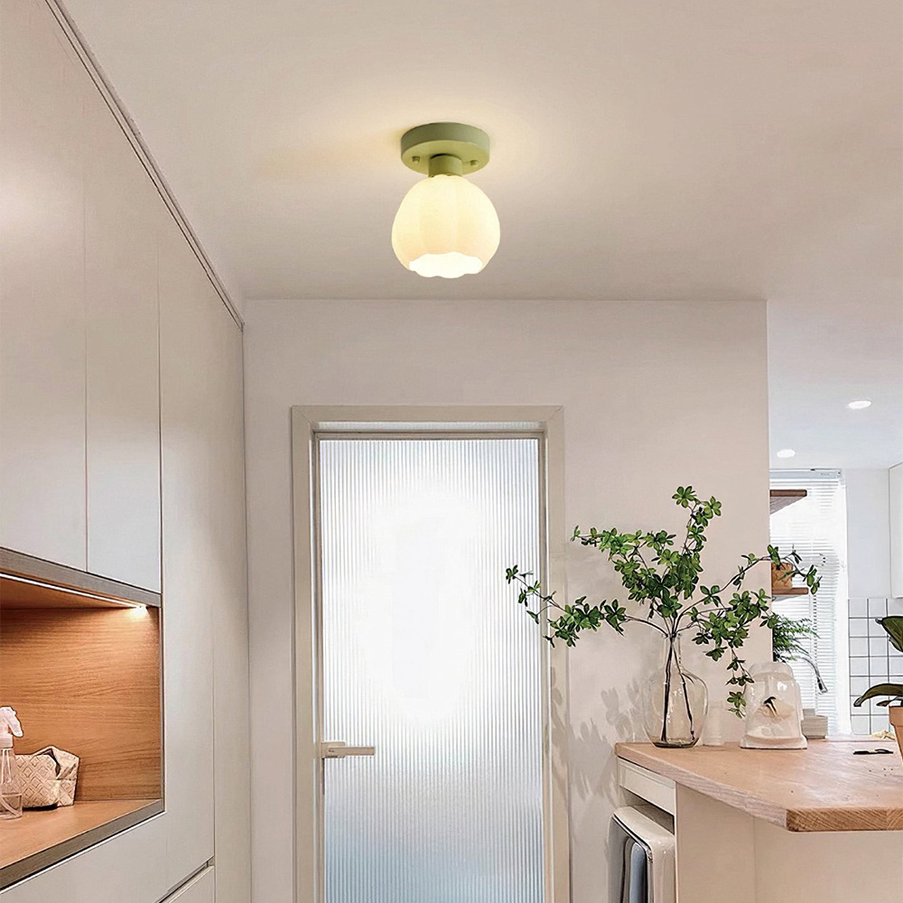 Romantisk Pumpa Taklampa för Hallen