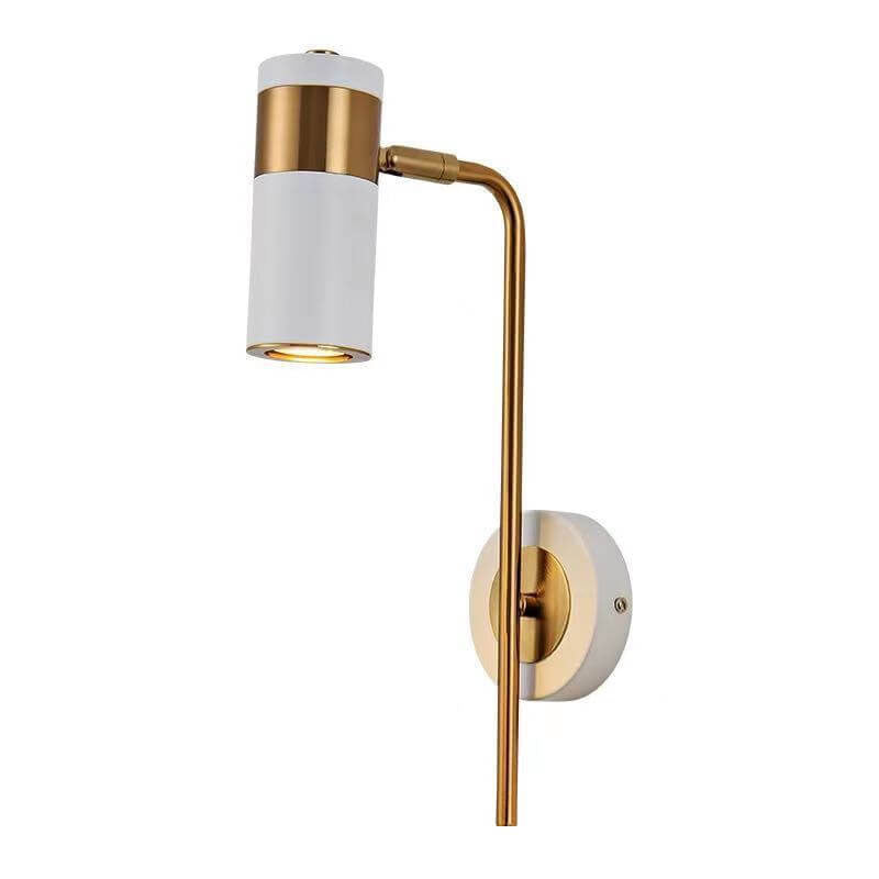 Modern minimalistisk spotlight vridbar LED-vägglampa av järn