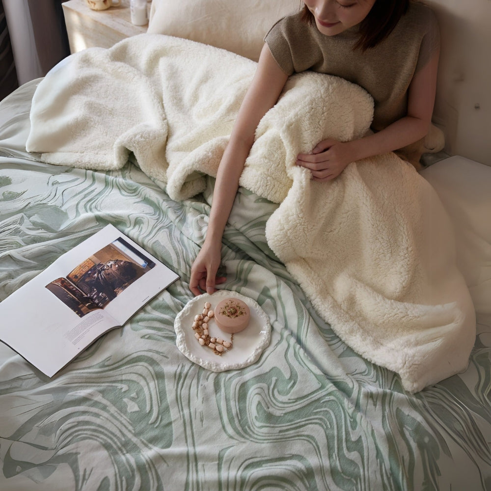 Marmor Wirr Snugglefilt