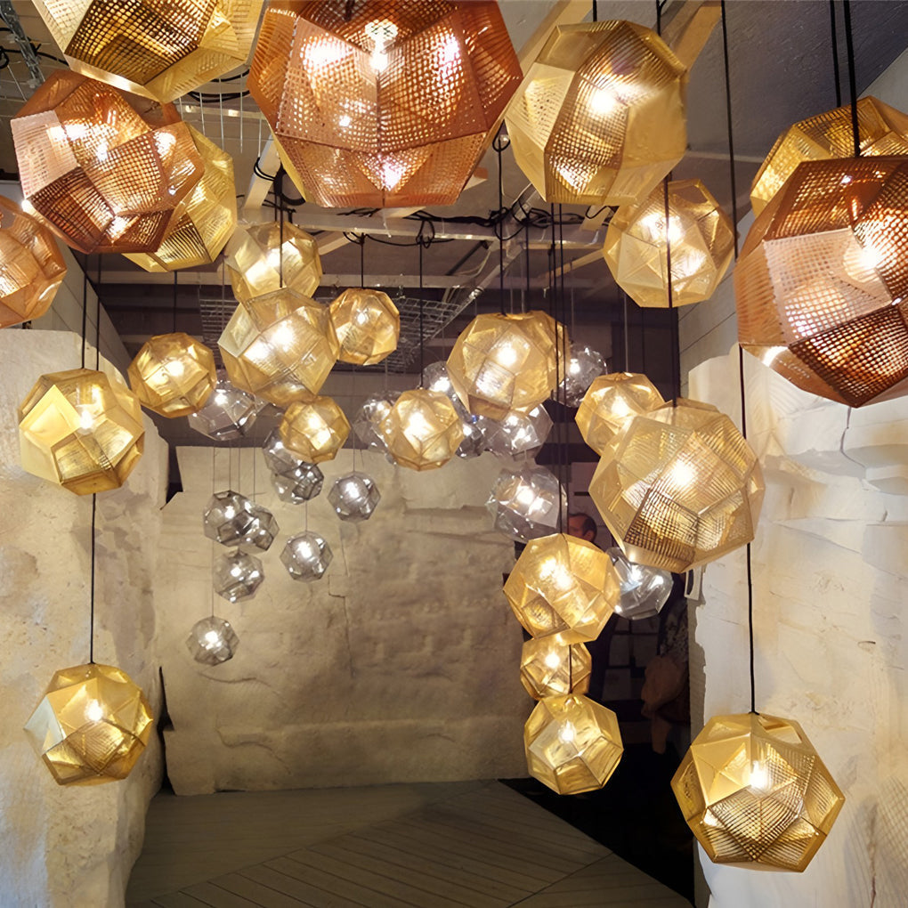 ModernSphere - Postmodern Geometrisk Rund Taklampa Chandelier
