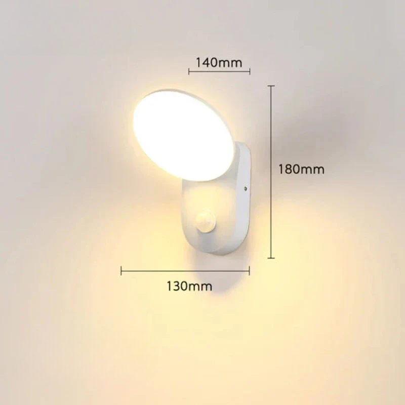 SafeFlow - Utomhuslampa med Rörelsesensor