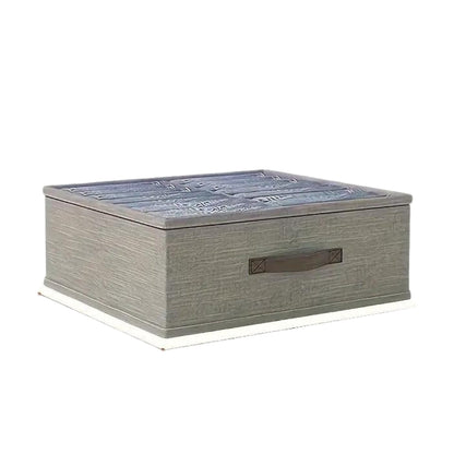 Modern Grå Linne Förvaringsbehållare