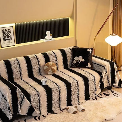 Randig Haven Sofföverdrag