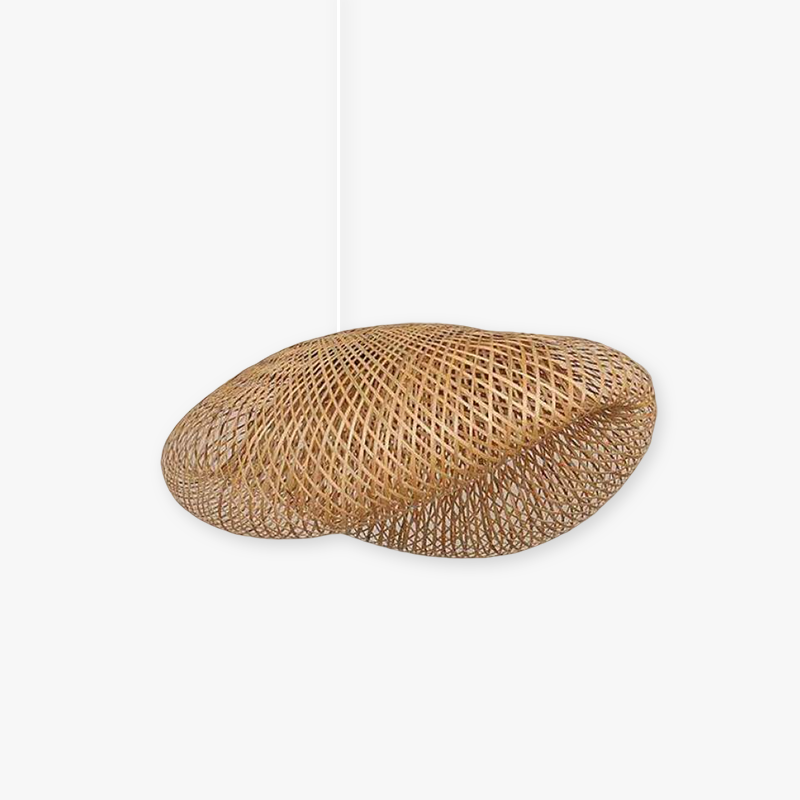 ZenBamboo LED Hänglampa Bollar av Bambu för Sovrum