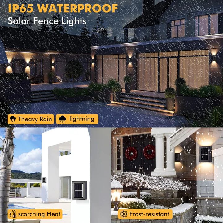 Carvallo | DuoLux - Solar-Duplex-Skugga-Vägglampa