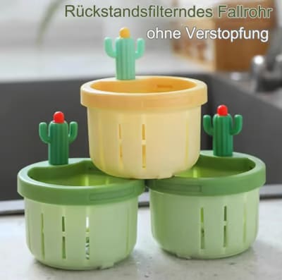 Carvallo | AquaCactus - automatisk diskhandsksfilter från Cactus Kitchen