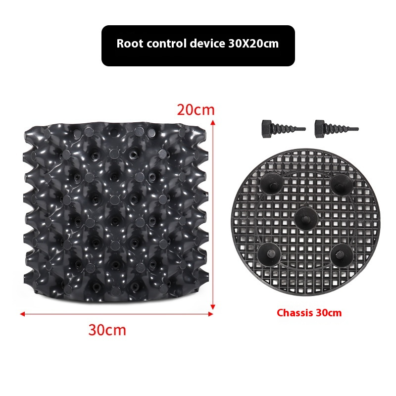 Rotkontrollapparat för växter och landskapsdesign för att främja hälsosam tillväxt