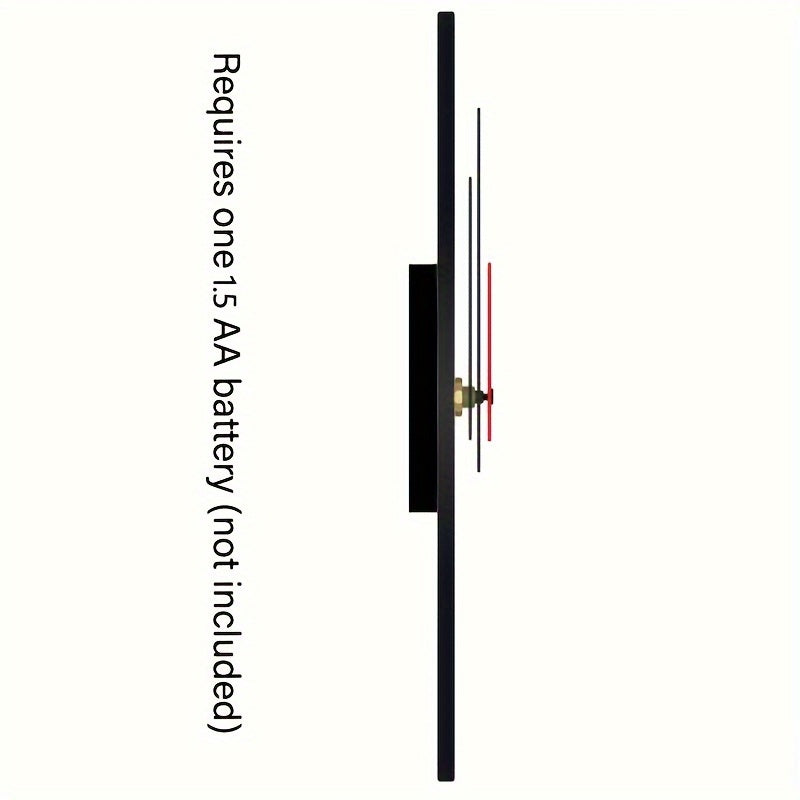 WhiskerWatch Söt Tyst Katt Väggklocka Stilig Dekor