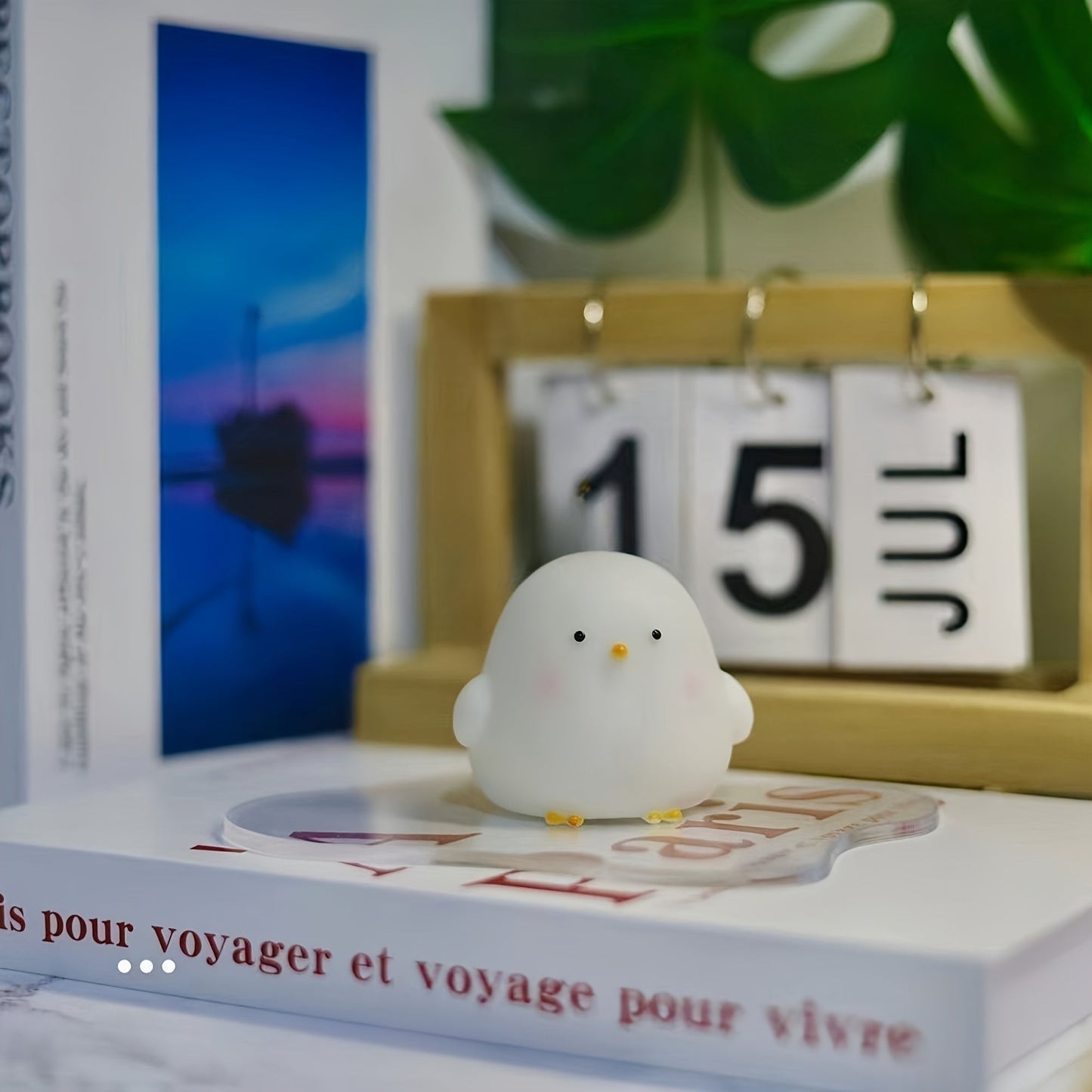 LumiKuiken - Charmig LED Bordslampa med Ögonvänligt Ljus