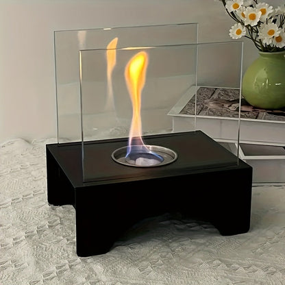 Bordstablett Bioetanol Kamin med Verklig Flamma