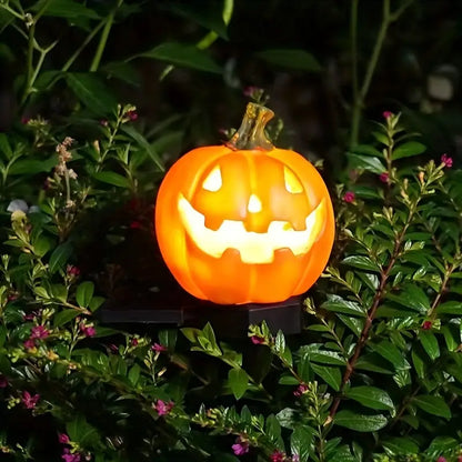 Halloween Solar Pumpa Ljus – Väderbeständiga LED Trädgårdslampor för Utomhus &amp; Festdekoration