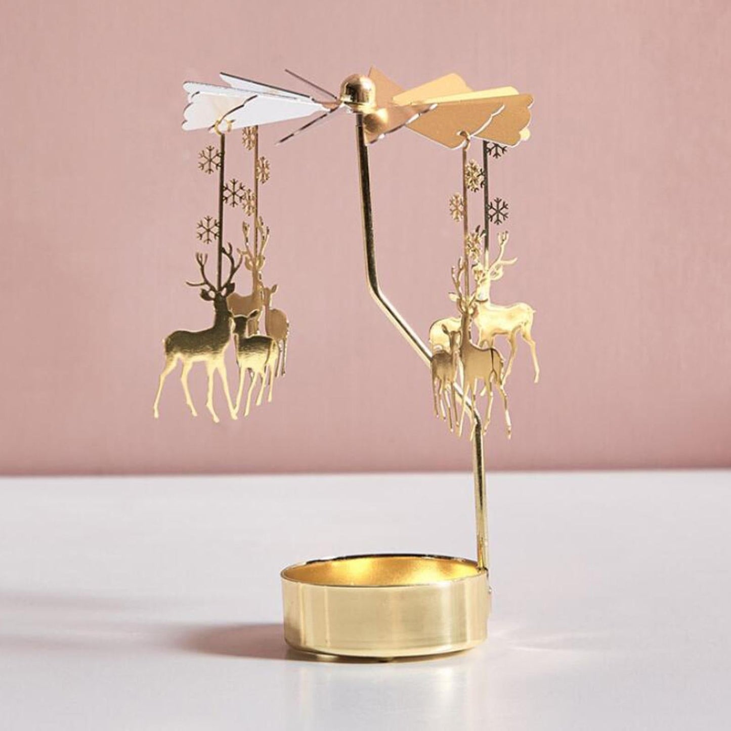 Carvallo | SnowSpin - Vridbar ljusstake för julen