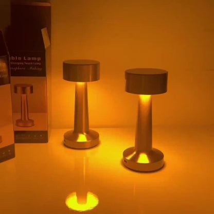 LuxeGlow - Trådlamp med 3 färger och touchdimmer