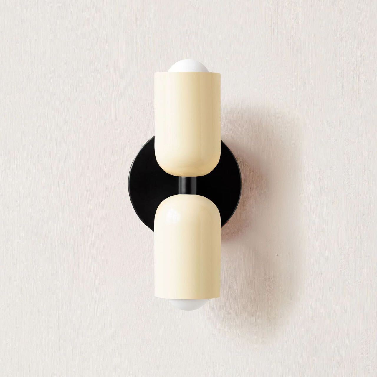 Morandi Modern LED Vägglampa 2-armad Svart Inomhus/Korridor Metall