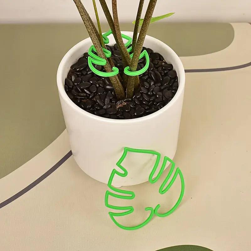 Carvallo växter stödsats | 2-delad | Av naturlig bambu | För inomhus- & utomhusträdgårdar | Stabil & dekorativ