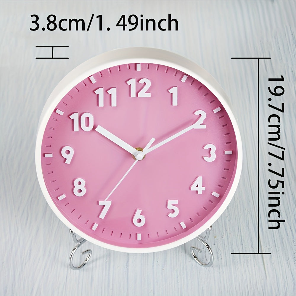 PinkTime Pink Väggklocka - Modern och Dekorativ för Alla Rum