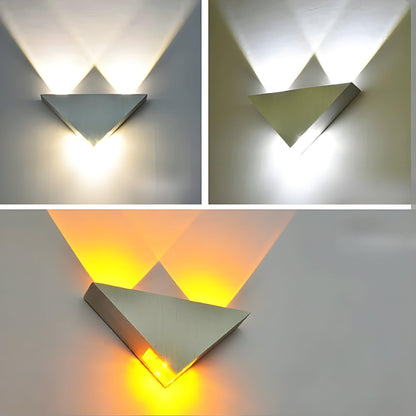 TriBright Light - Modern Triangulär Vägglampa LED Vägglampa