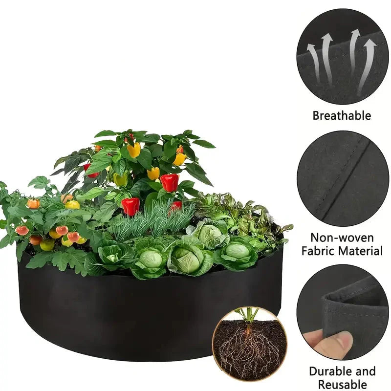 Rinder växttillväxtpåse – trädgårdskärl för enkel växttillväxt