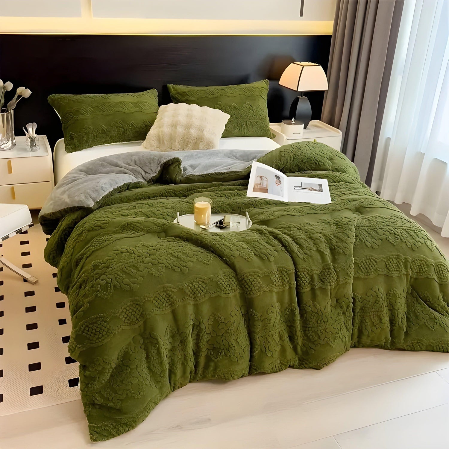 DreamCloud Täcke - Varm Ultra-Mjuk Taffeta Filt