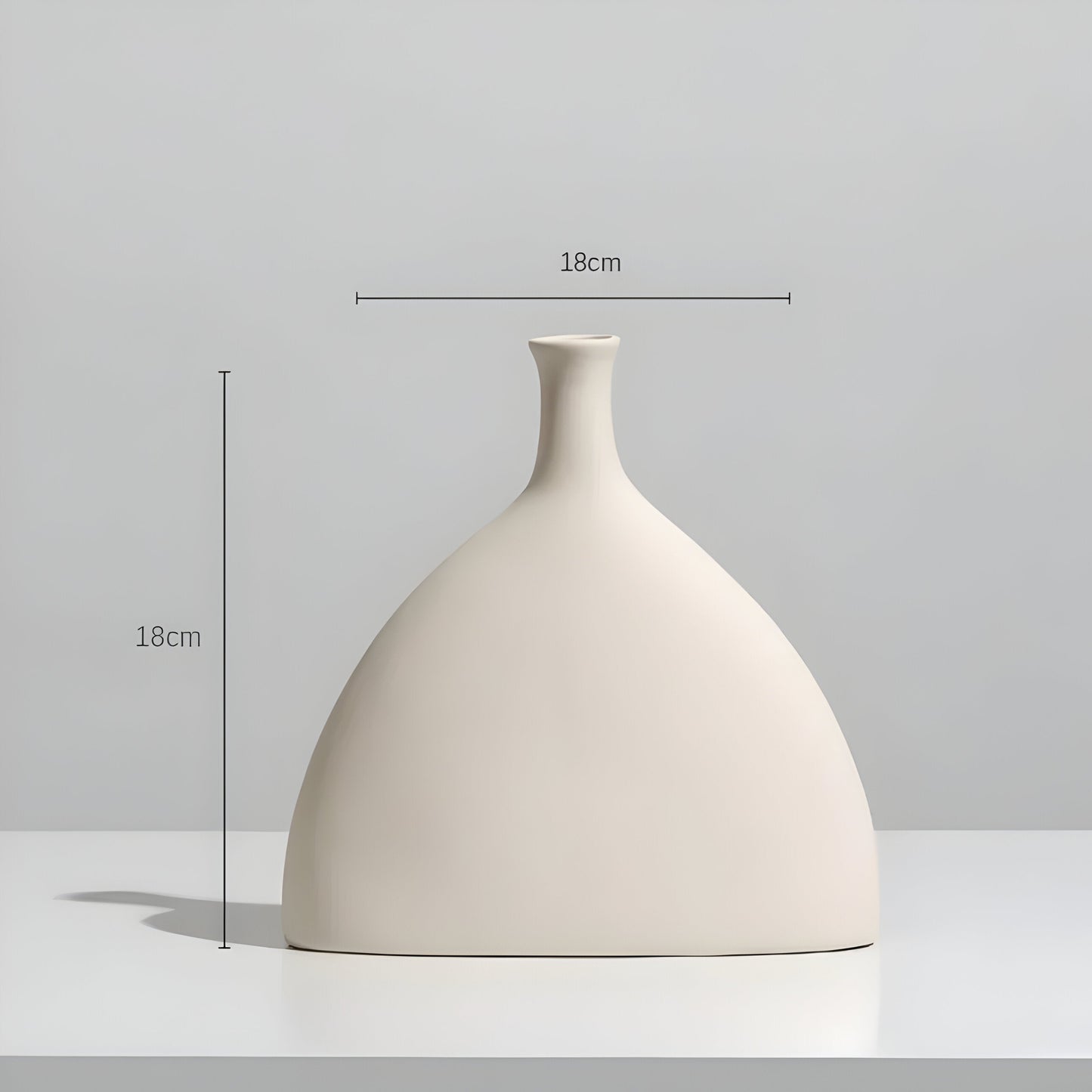 ClayHaven Vase - Modern Keramisk Blomvas