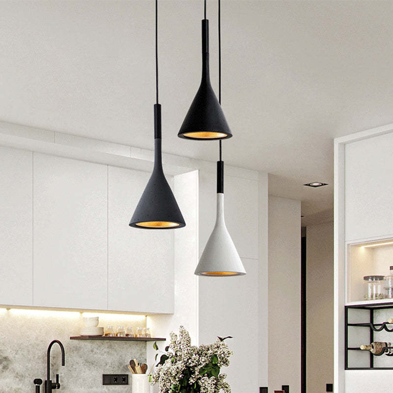 TriLuxe Modern Trekantig LED Taklampa