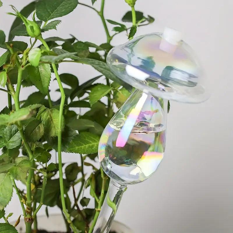 Carvallo Pils-Bewatering | 4-pack | Automatiska glas-bewattning system | För inomhus- & trädgårdsväxter