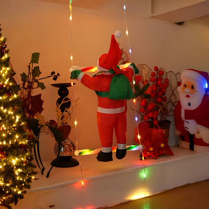 Julbelysning Klättrande Santa Stege Display