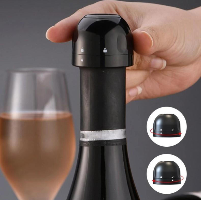 Luxora Silikonpropp för vin, öl och champagneflaskor - 2 st
