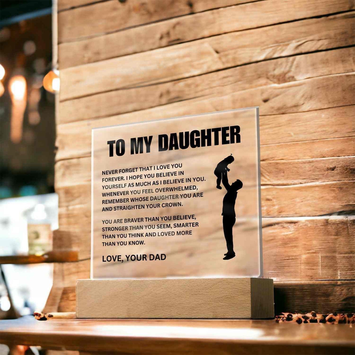 CrownGlow – Meningsfull LED-presentlampa för döttrar