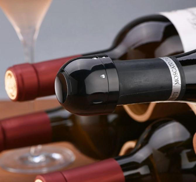 Luxora Silikonpropp för vin, öl och champagneflaskor - 2 st