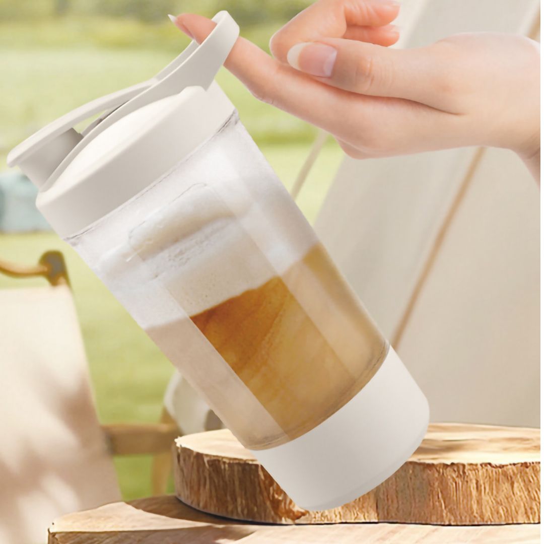Automatisk shaker för på språng