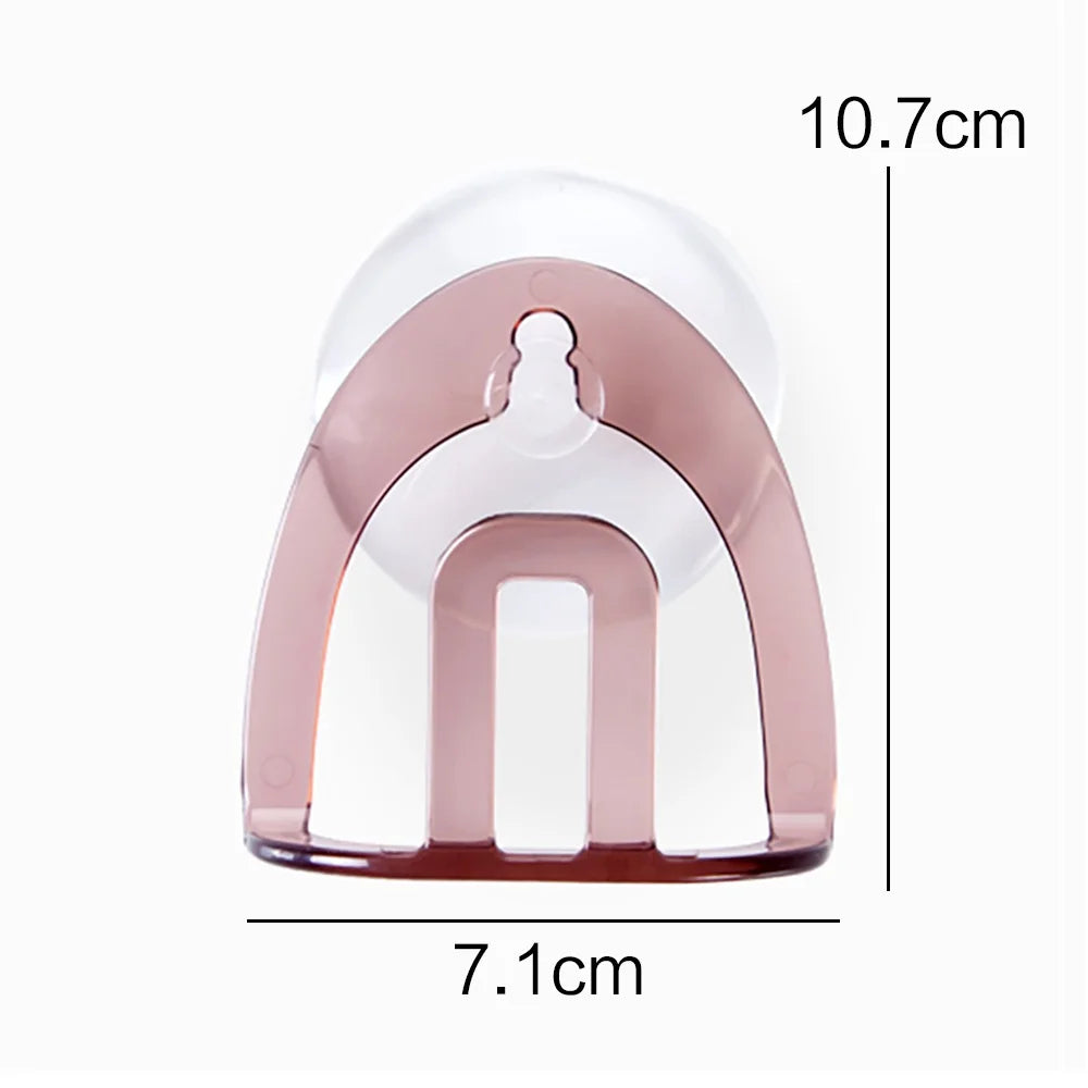 Carvallo Diskbänksorganisatör med sugkopp | Utan borrning | För svampar & tvål | Röd eller Grön