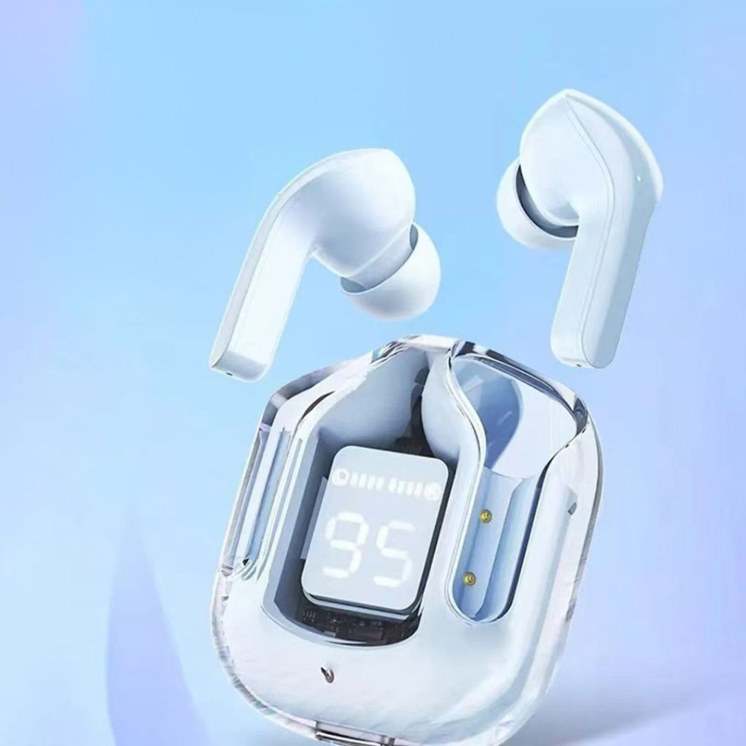 Smart Bluetooth Hörlurar med LED-display