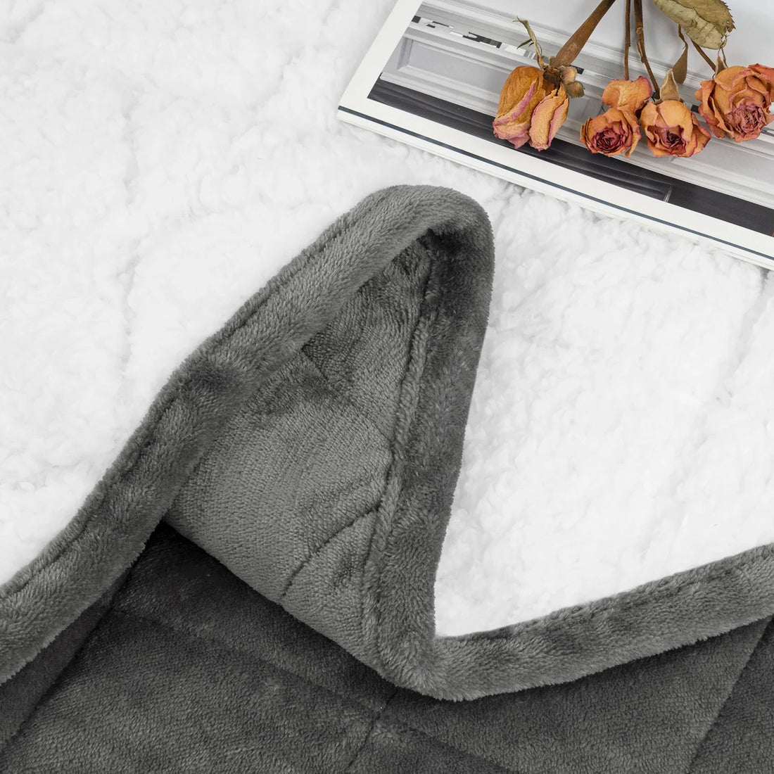 Søvna Balans | Tung Sherpa-terapitäcke för avkopplande sömn