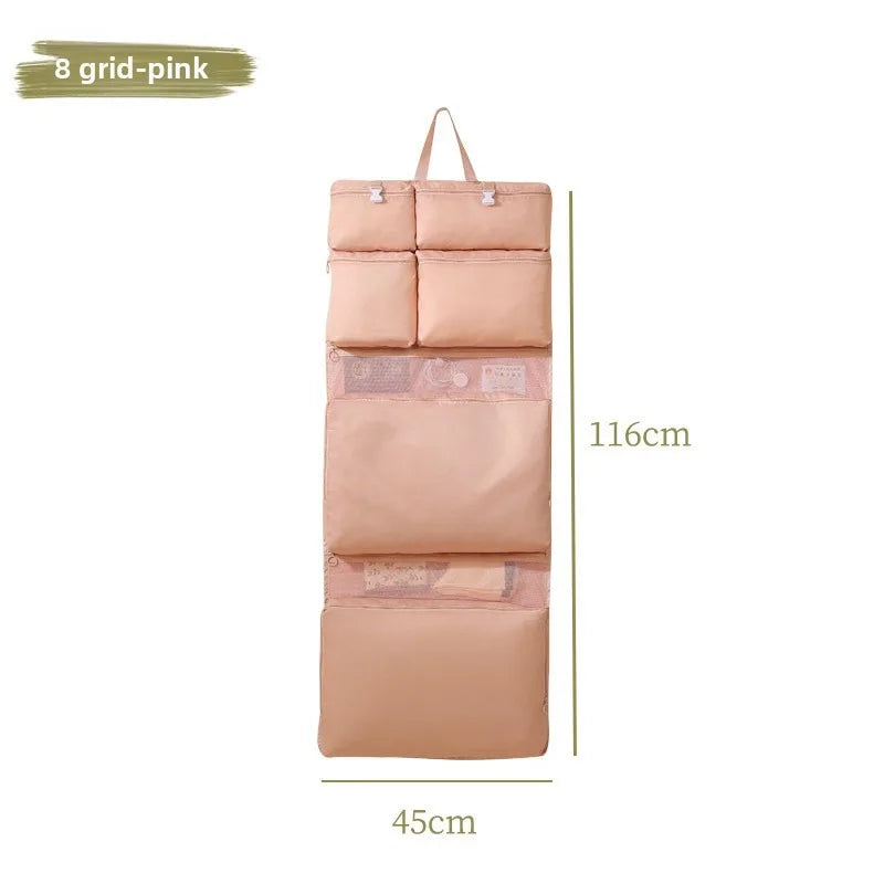 Carvallo Hängande Resväska | Kompakt & Fällbar | Med Flera Fack | Stylig Organisationshjälpare