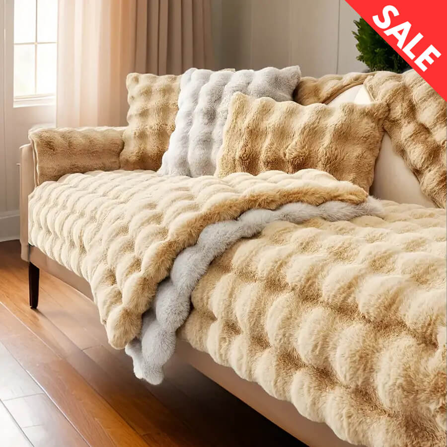 Carvallo – Tjock plyschsoffahölje för din pälsiga följeslagare