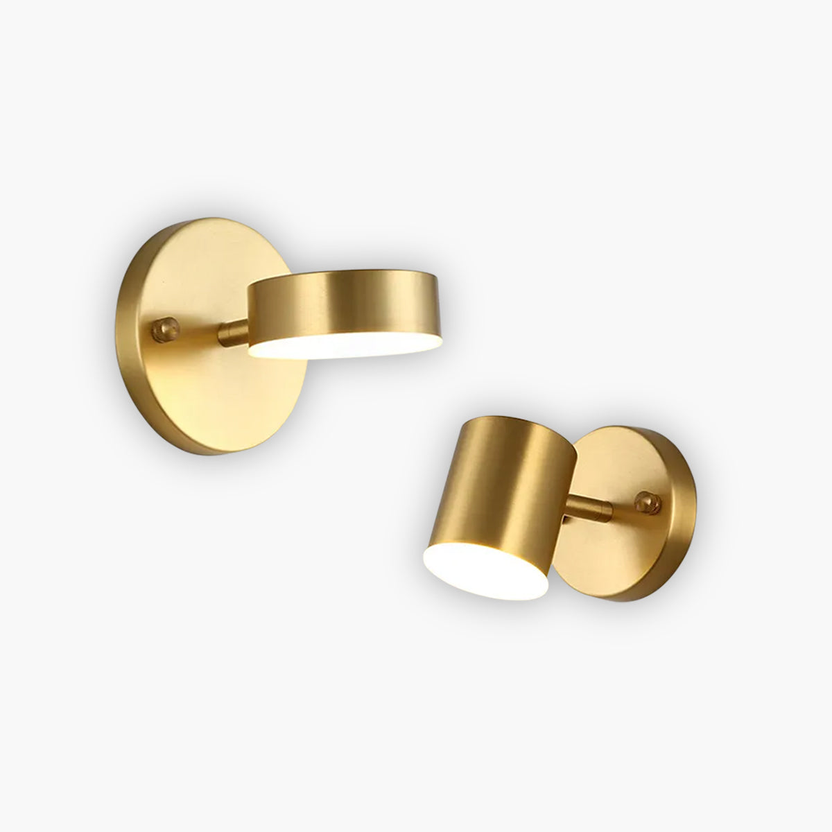 Skandinavisk Koppar LED Vägglampa