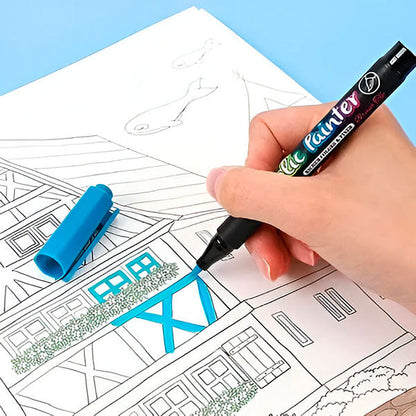 Carvallo - 12-delad akrylpenna-set