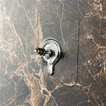 Självklistrande väggkrokar med gänga | För säker hållbarhet och mångsidig användning