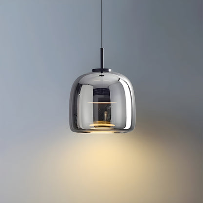 LED-hänglampa i glas - retrodesign med varmt ljus för matsal och kök