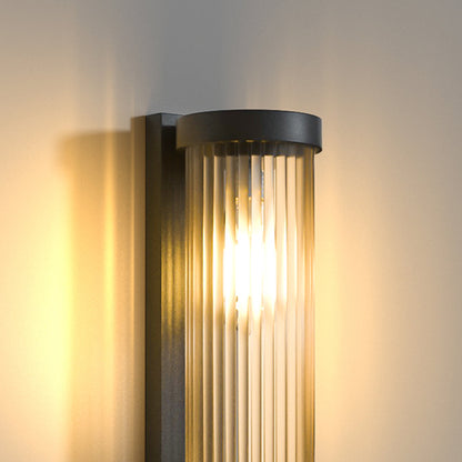 Utomhus Glas Vägglampa Modern Metall Design