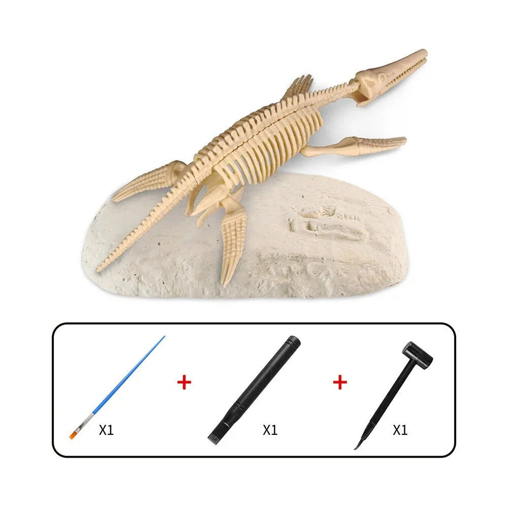 Dino Dig - Gräva upp fossil - Grävset