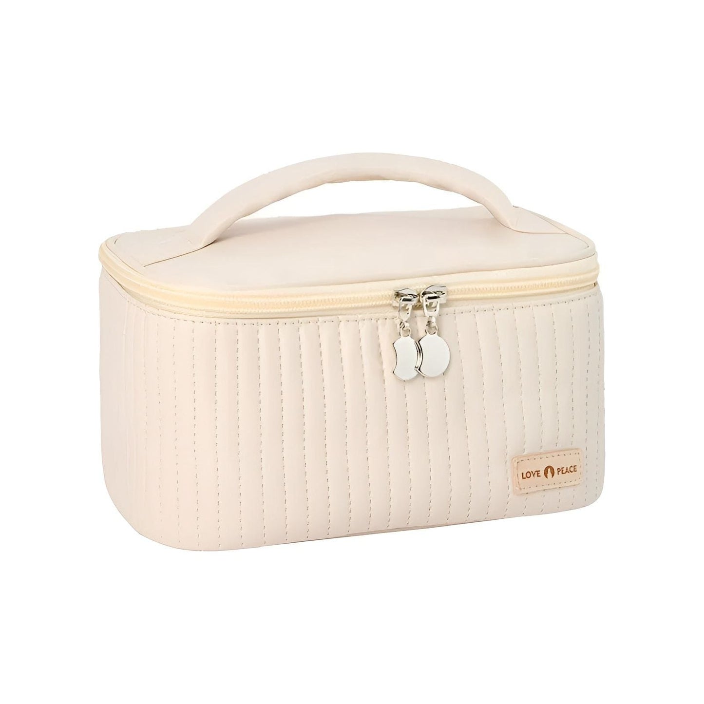 Carvallo Kosmetiktasche Reise | Elegant & Vattentålig | PU-Läder | Mycket utrymme & skydd för dina skönhetsprodukter