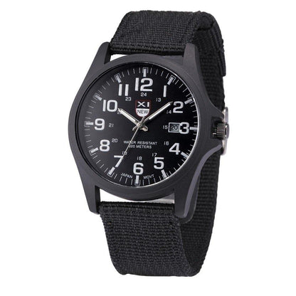 Militärstil Vattentät Analog Armbandsur