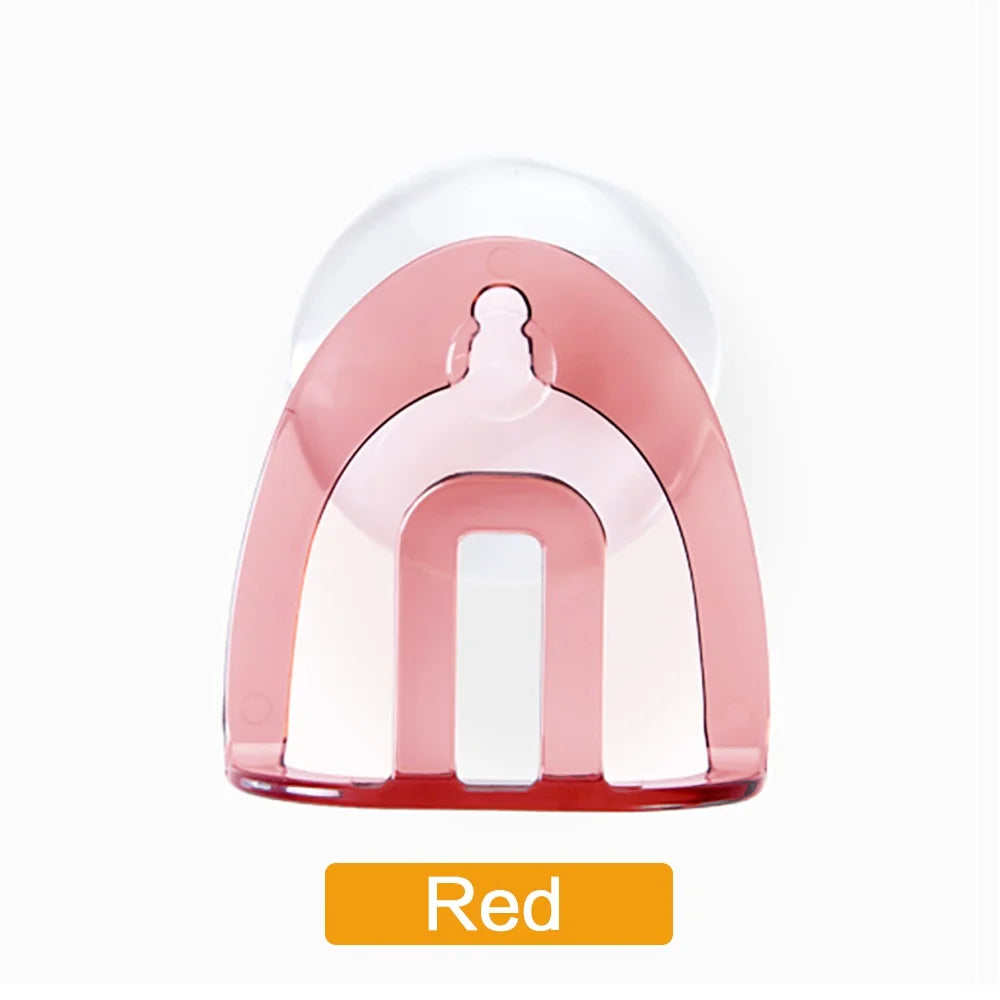 Carvallo Diskbänksorganisatör med sugkopp | Utan borrning | För svampar & tvål | Röd eller Grön