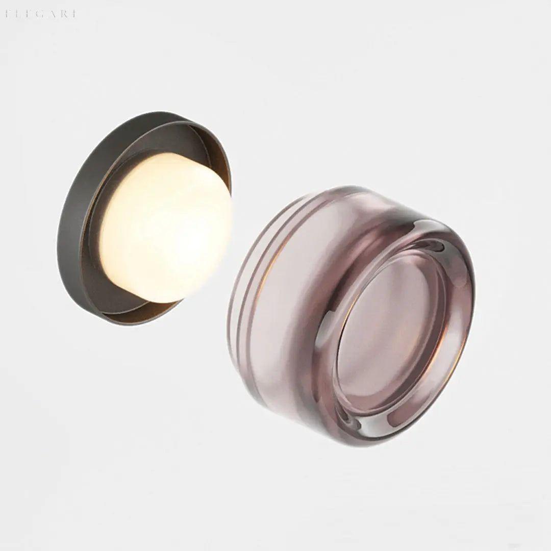 Aura Light - Stilig Dimple LED-vägglampa