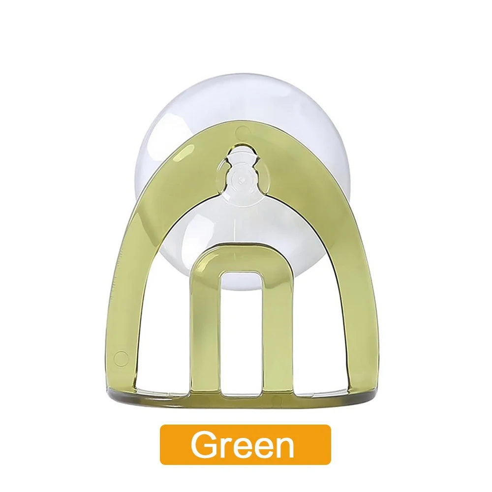 Carvallo Diskbänksorganisatör med sugkopp | Utan borrning | För svampar & tvål | Röd eller Grön