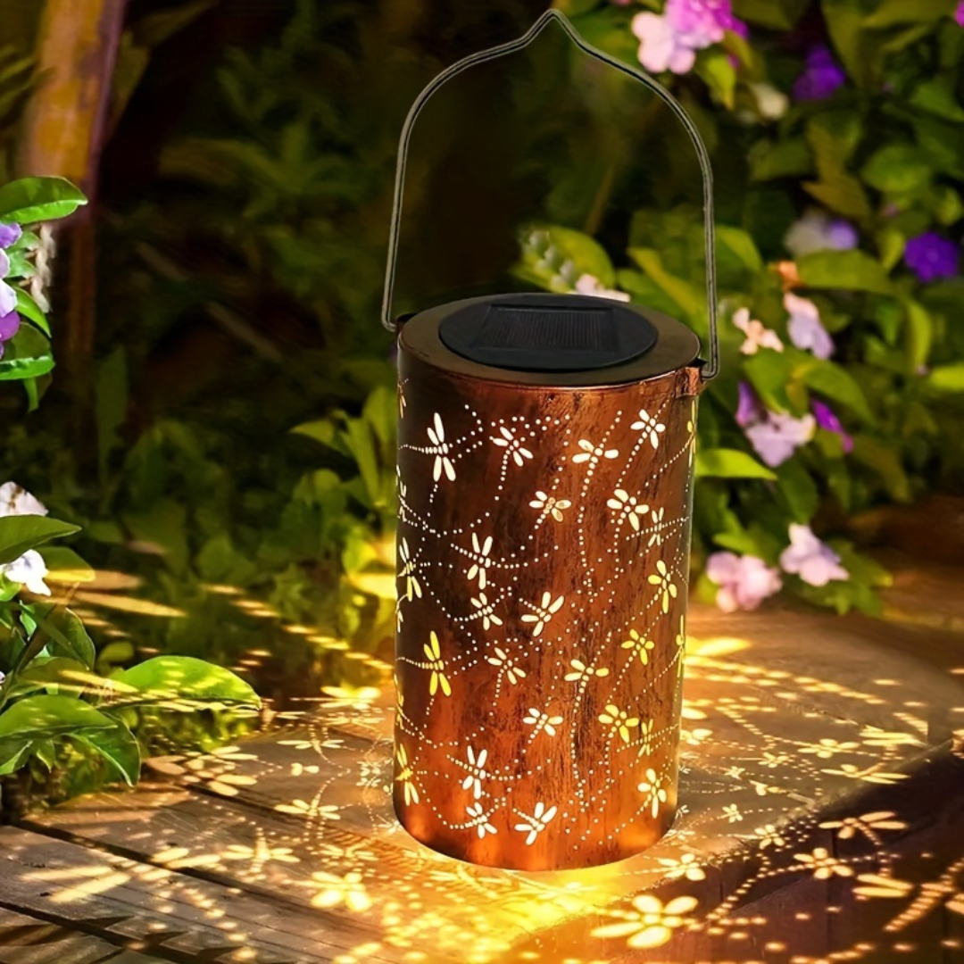 Solarlampa med kula