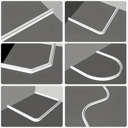 Carvallo - Flexibel Silikon-Duschskydd