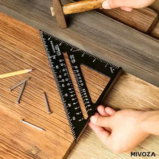 Carvallo - Triangel linjal mätverktyg